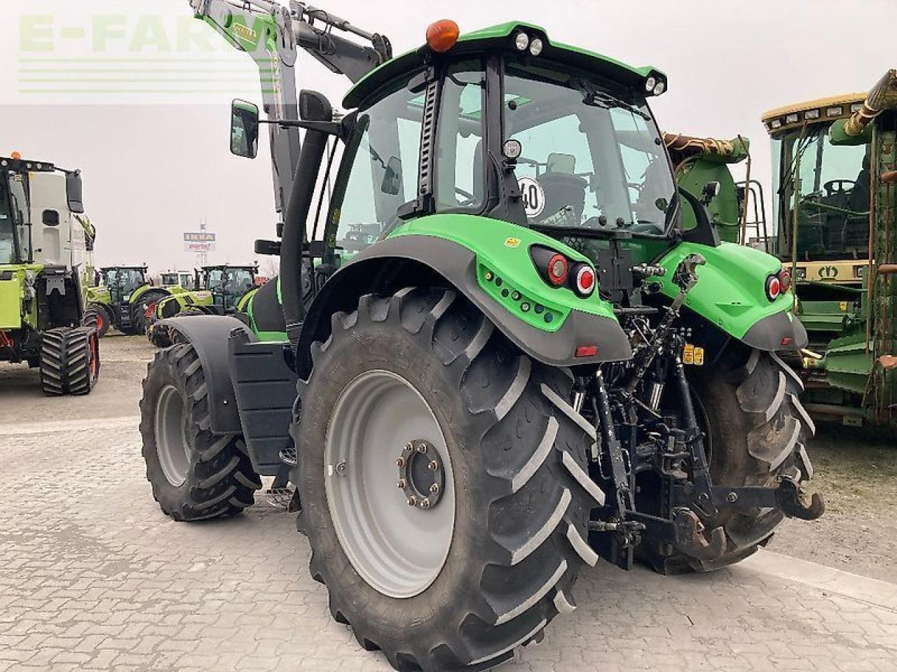 Deutz-Fahr 6190p - Traktor: 2 kép. Deutz-Fahr 6190p - Traktor: 2 kép.