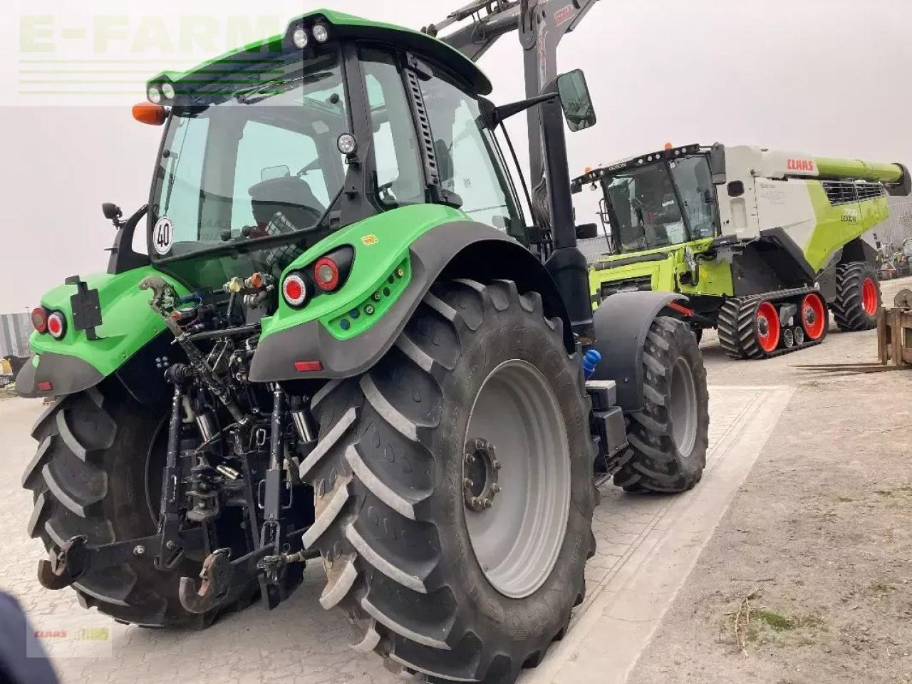 Deutz-Fahr 6190p - Traktor: 5 kép. Deutz-Fahr 6190p - Traktor: 5 kép.