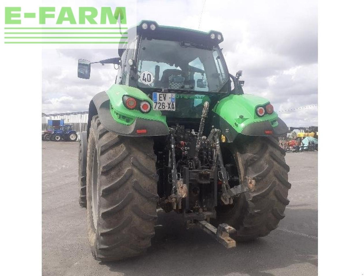 Deutz-Fahr 7230 ttv - Traktor: 4 kép. Deutz-Fahr 7230 ttv - Traktor: 4 kép.