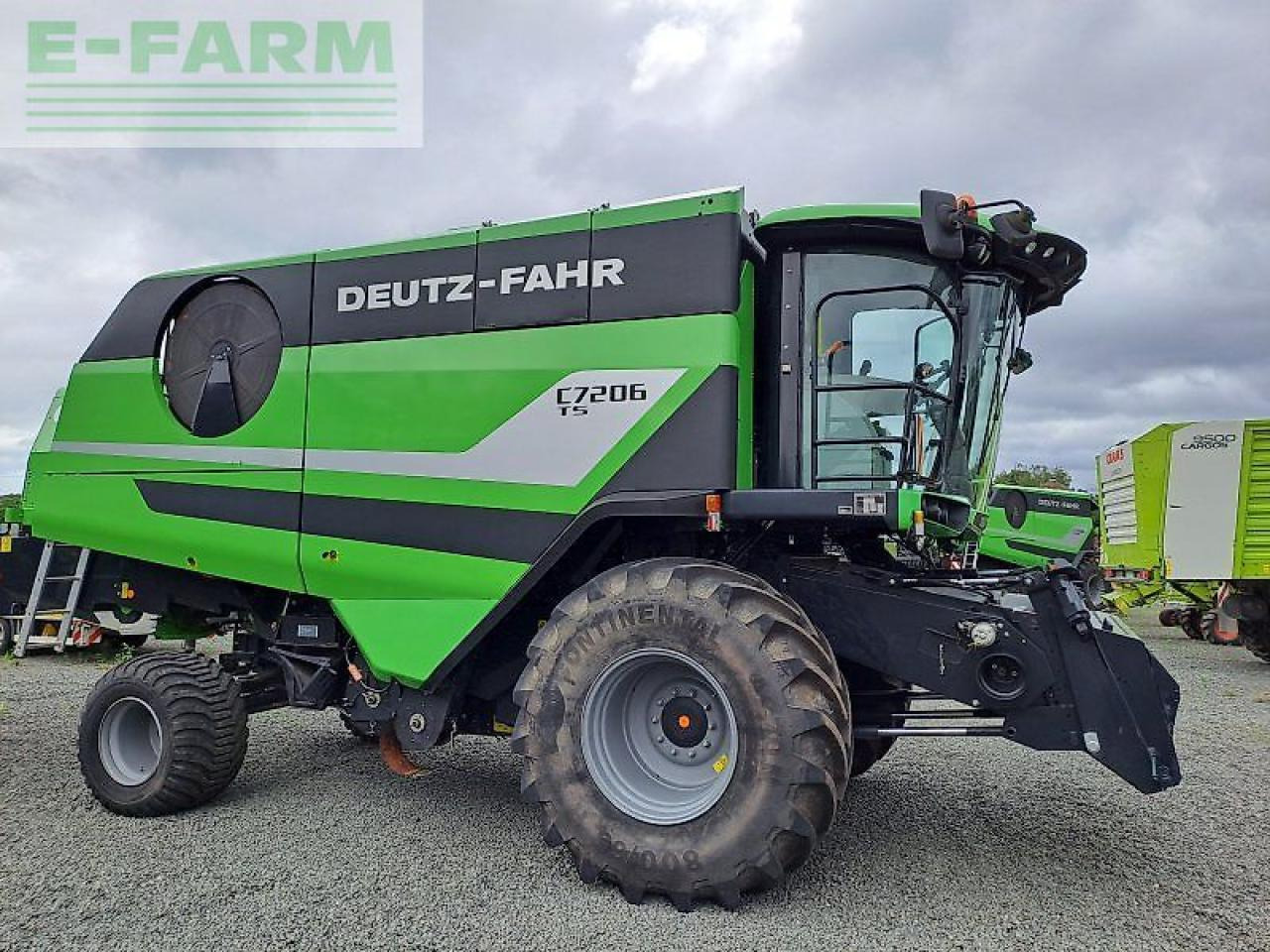 Deutz-Fahr c7206 ts - Kombájn: 4 kép. Deutz-Fahr c7206 ts - Kombájn: 4 kép.