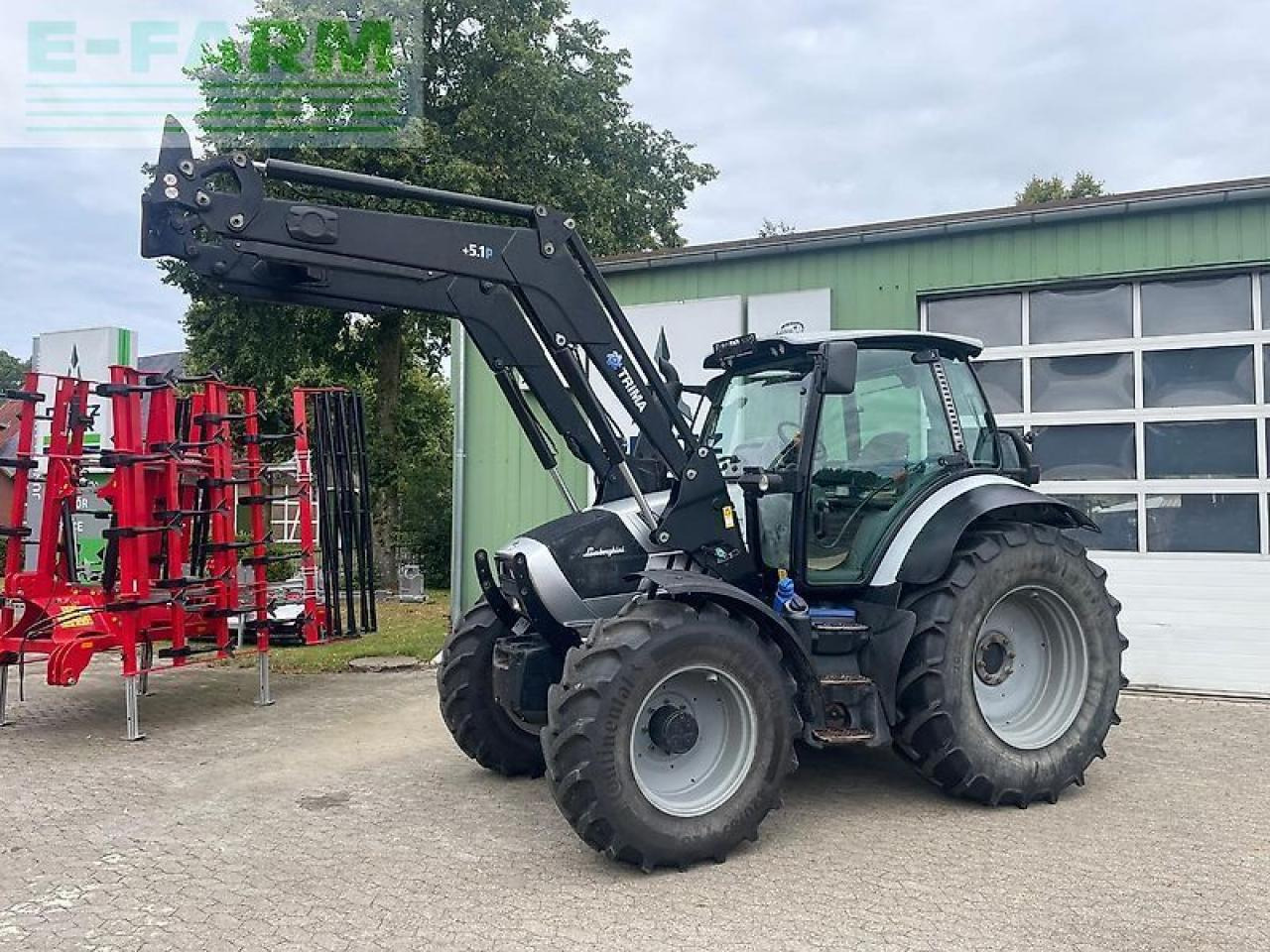 Deutz-Fahr lamborghini r 6.160.4 - Traktor: 1 kép. Deutz-Fahr lamborghini r 6.160.4 - Traktor: 1 kép.