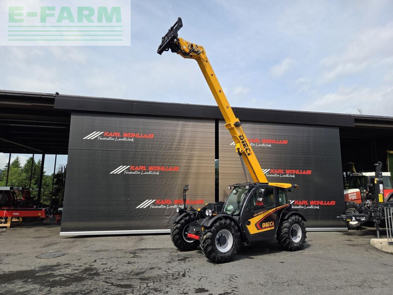 Dieci agri farmer 30.7 - Teleszkópos rakodó: 4 kép. Dieci agri farmer 30.7 - Teleszkópos rakodó: 4 kép.