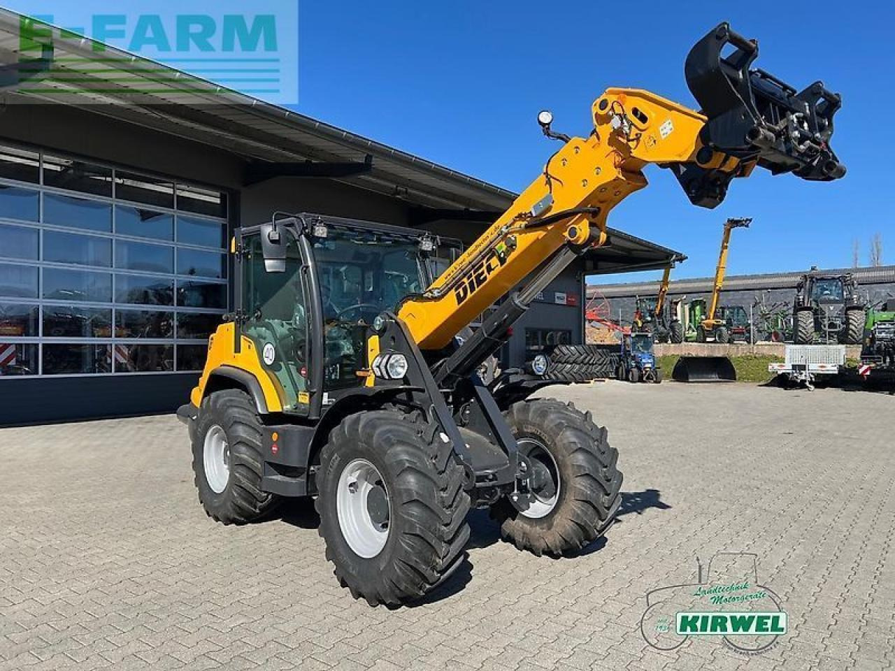 Dieci agri pivot t60 - Gumikerekes homlokrakodó: 1 kép. Dieci agri pivot t60 - Gumikerekes homlokrakodó: 1 kép.
