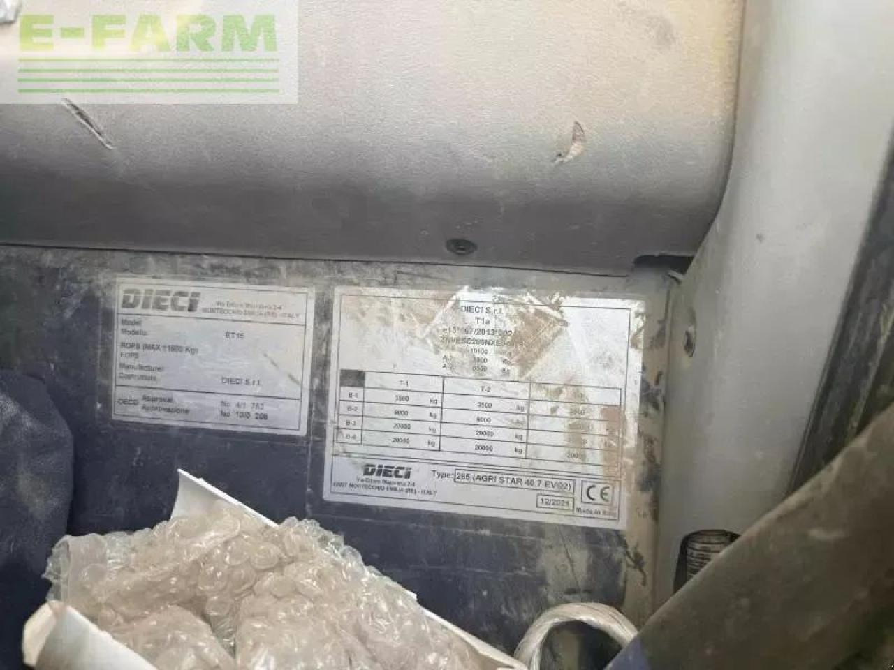 Dieci agristar 40.7 ev - Teleszkópos rakodó: 5 kép. Dieci agristar 40.7 ev - Teleszkópos rakodó: 5 kép.