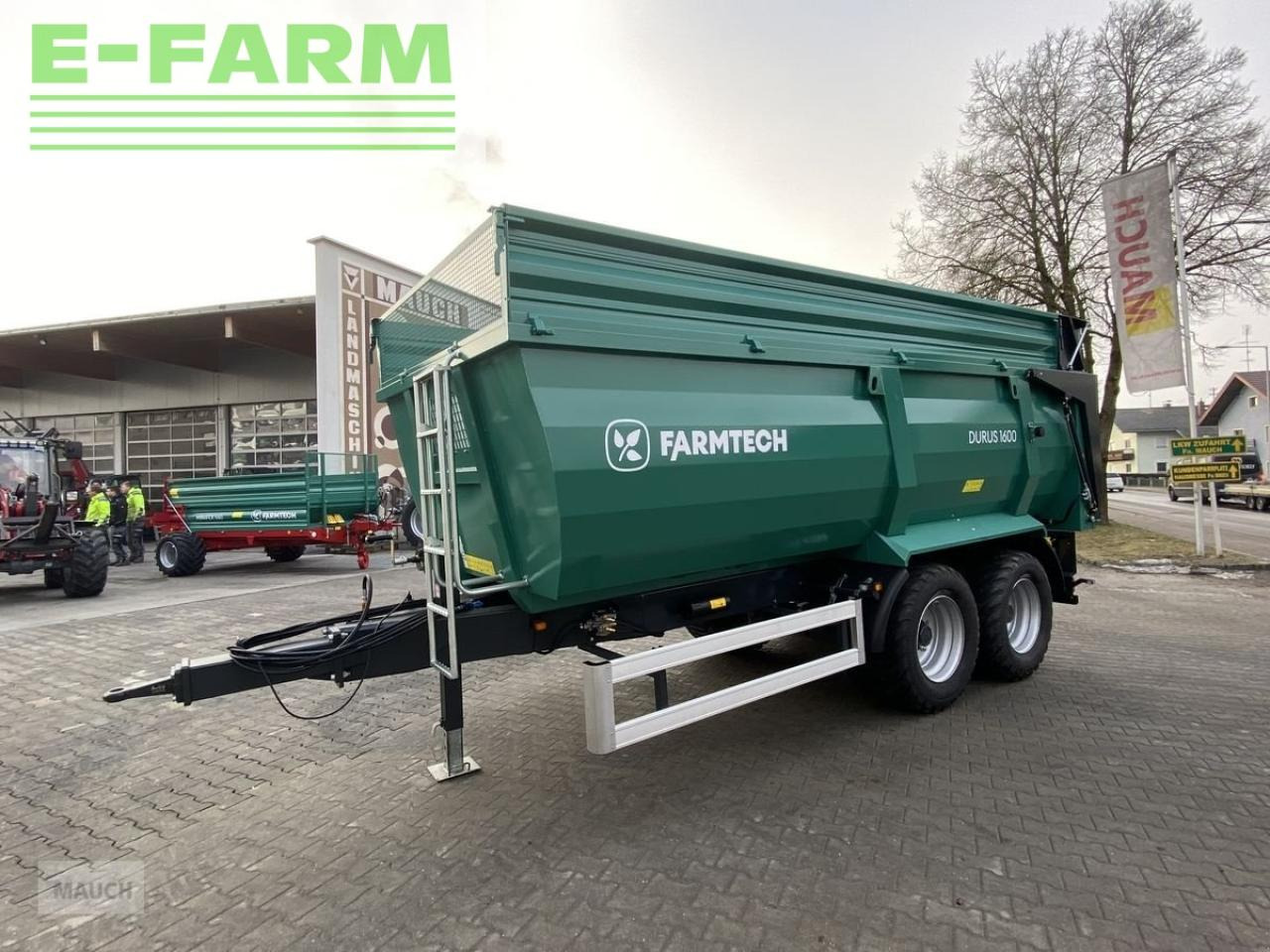 Farmtech durus 1600 - Mezőgazdasági billenőpótkocsi: 5 kép. Farmtech durus 1600 - Mezőgazdasági billenőpótkocsi: 5 kép.