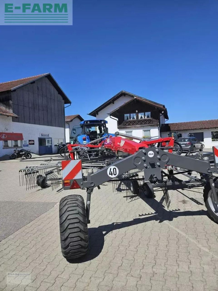 Szénaforgató Fella juras 7850 pro: 9 kép.