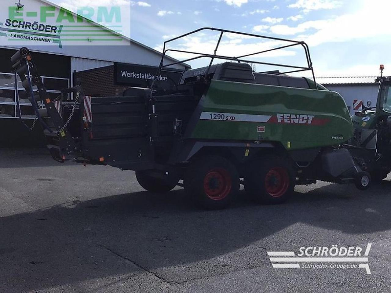 Fendt 1290 xd - nur 4000 ballen ! - Kocka bálázó: 3 kép. Fendt 1290 xd - nur 4000 ballen ! - Kocka bálázó: 3 kép.