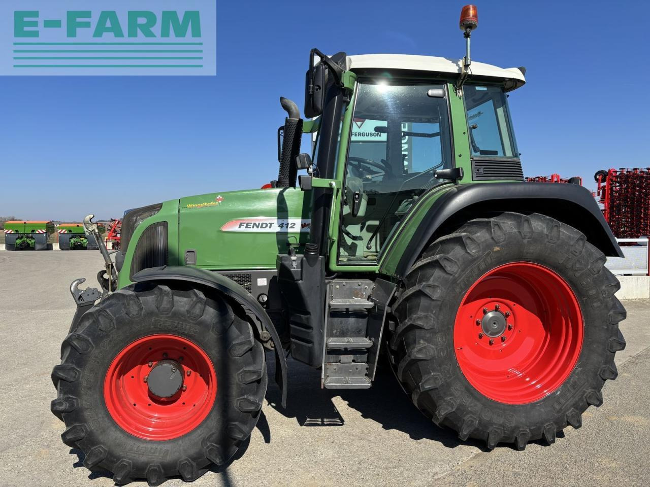 Fendt 412 vario - Traktor: 4 kép. Fendt 412 vario - Traktor: 4 kép.