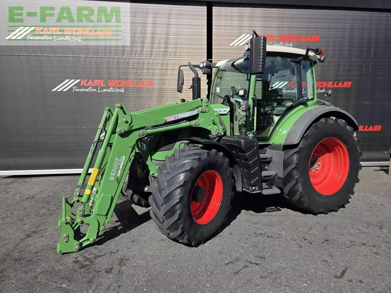 Fendt 516 vario - Traktor: 1 kép. Fendt 516 vario - Traktor: 1 kép.