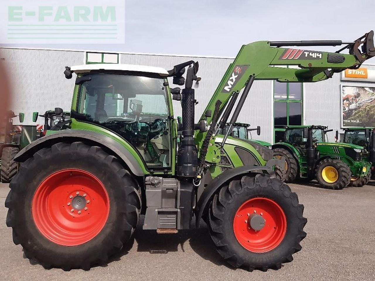 Fendt 516 vario - Traktor: 4 kép. Fendt 516 vario - Traktor: 4 kép.