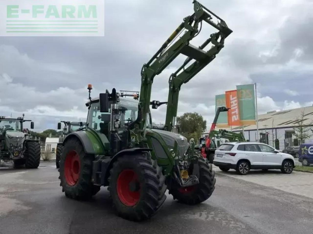 Fendt 516 vario - Traktor: 4 kép. Fendt 516 vario - Traktor: 4 kép.