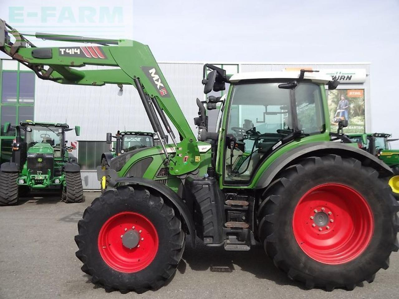Fendt 516 vario - Traktor: 3 kép. Fendt 516 vario - Traktor: 3 kép.