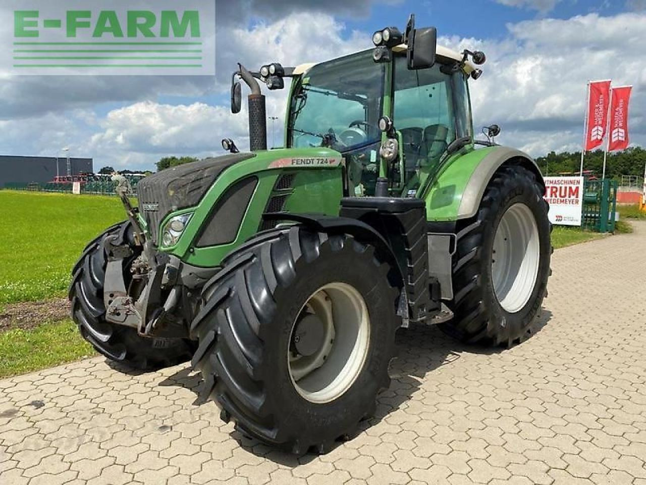 Fendt 724 profi - Traktor: 1 kép. Fendt 724 profi - Traktor: 1 kép.