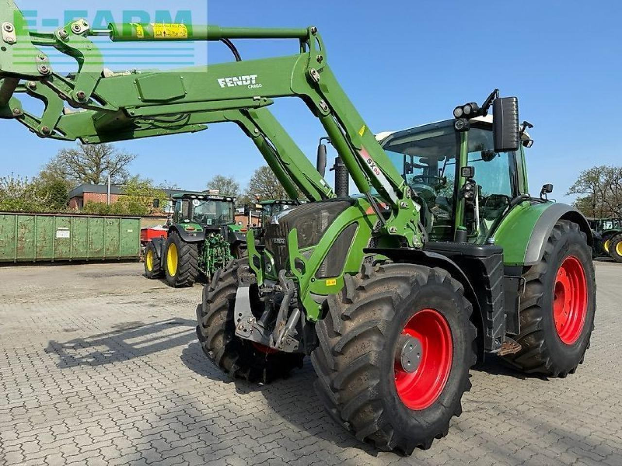 Fendt 724 vario - Traktor: 1 kép. Fendt 724 vario - Traktor: 1 kép.
