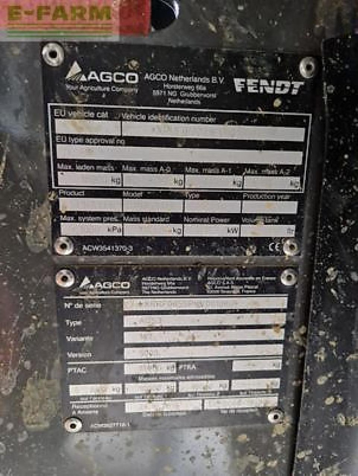 Vontatott permetezők Fendt rogator 655: 16 kép.