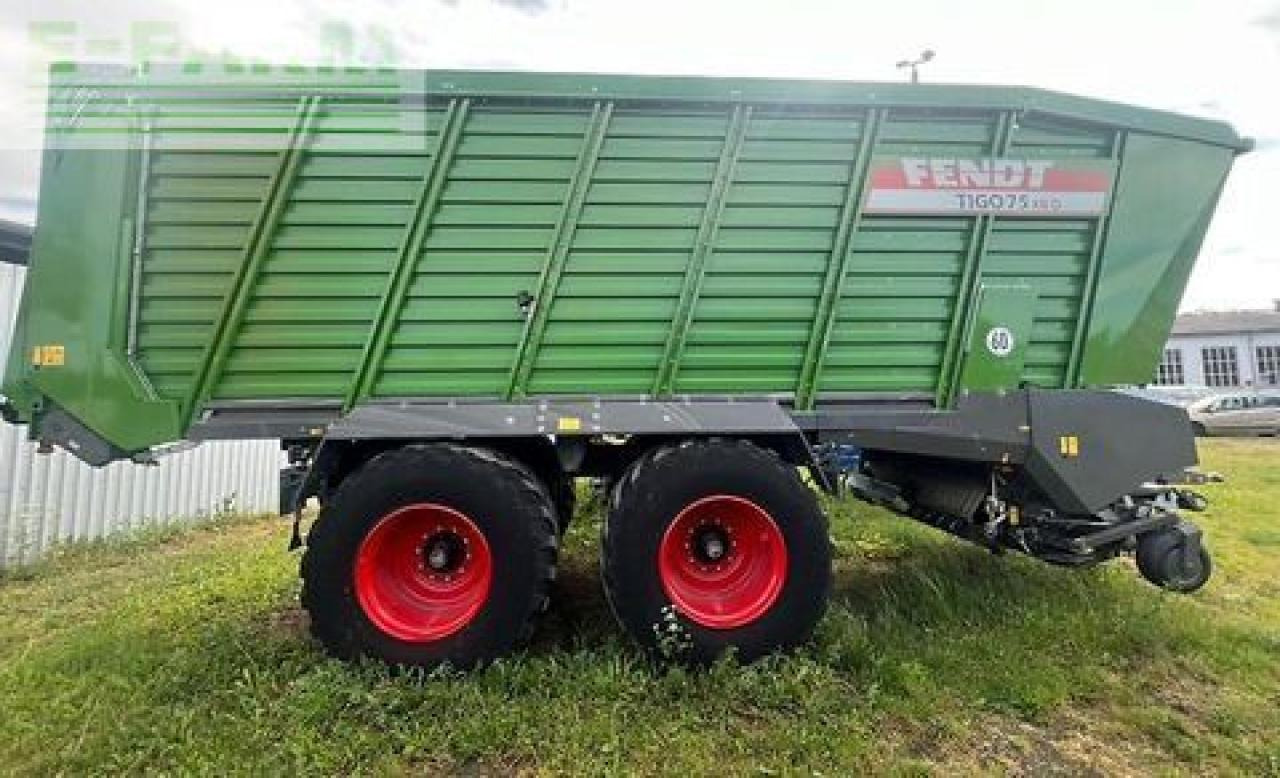 Mezőgazdasági billenőpótkocsi Fendt tigo 75 xr neu und unbenutzt - mit guter ausstat: 7 kép.