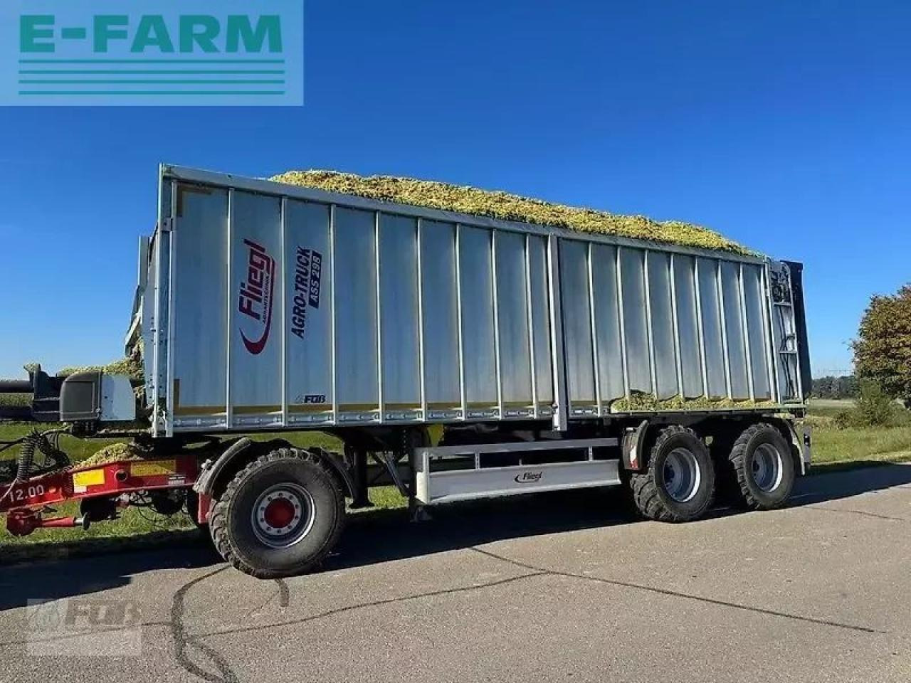 Fliegl ass 298 agrotruck - Mezőgazdasági billenőpótkocsi: 1 kép. Fliegl ass 298 agrotruck - Mezőgazdasági billenőpótkocsi: 1 kép.