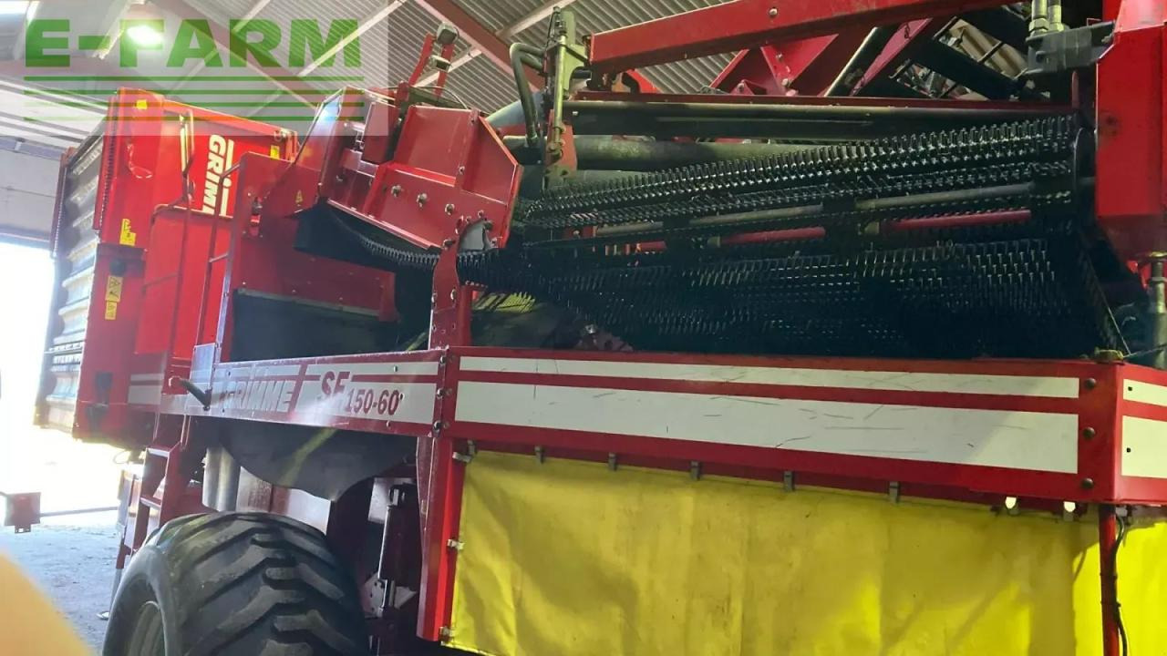 Grimme se 150-60 nb - hjultræk - Burgonyakombájn: 2 kép. Grimme se 150-60 nb - hjultræk - Burgonyakombájn: 2 kép.