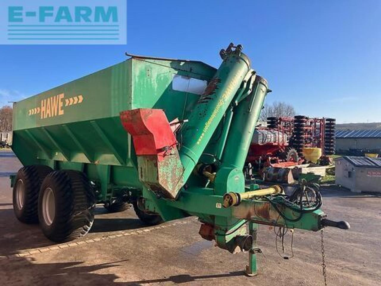 HAWE ulw 2500 - Mezőgazdasági pótkocsi: 4 kép. HAWE ulw 2500 - Mezőgazdasági pótkocsi: 4 kép.