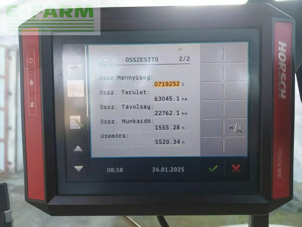 Horsch 8gs feldspritze - Vontatott permetezők: 5 kép. Horsch 8gs feldspritze - Vontatott permetezők: 5 kép.