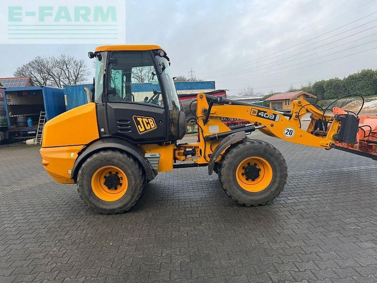 JCB 409 - Minikotró: 4 kép. JCB 409 - Minikotró: 4 kép.