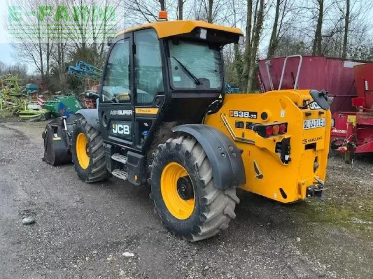 JCB 538.70agri sup - Teleszkópos rakodó: 3 kép. JCB 538.70agri sup - Teleszkópos rakodó: 3 kép.