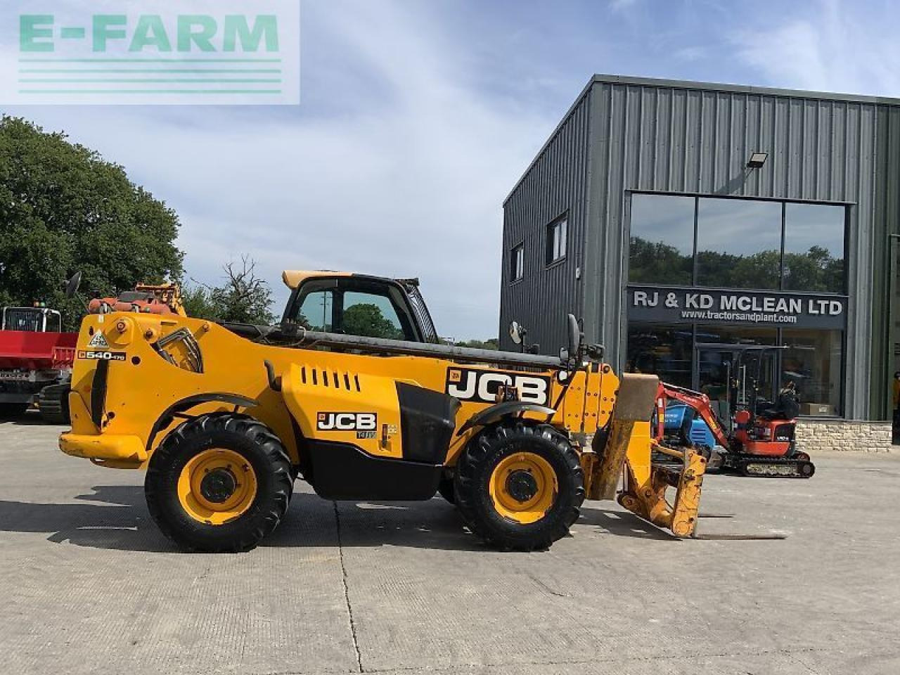 JCB 540-170 telehandler (st23482) - Teleszkópos rakodó: 2 kép. JCB 540-170 telehandler (st23482) - Teleszkópos rakodó: 2 kép.