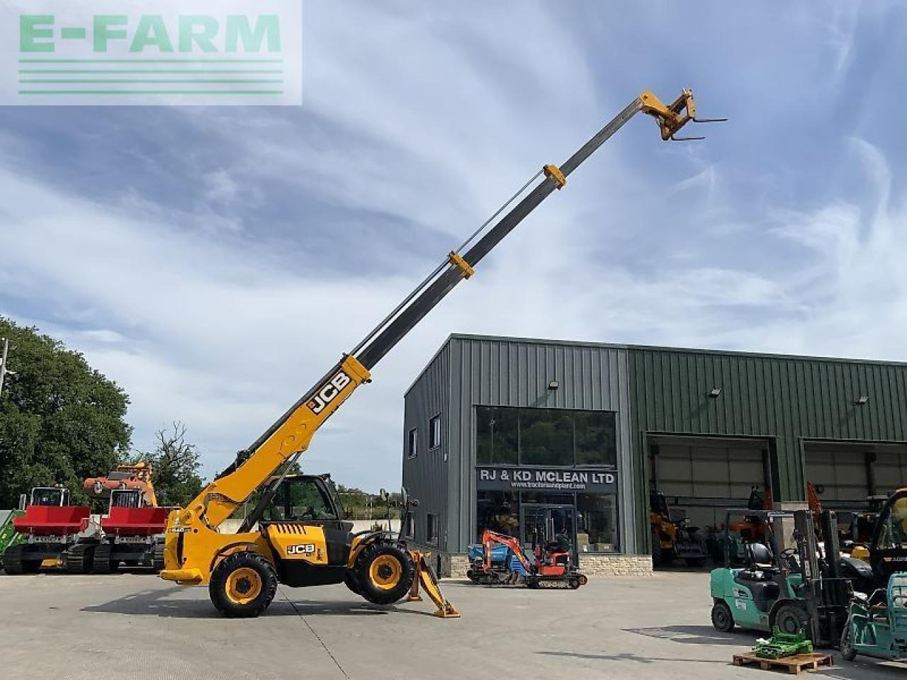 JCB 540-170 telehandler (st23482) - Teleszkópos rakodó: 1 kép. JCB 540-170 telehandler (st23482) - Teleszkópos rakodó: 1 kép.