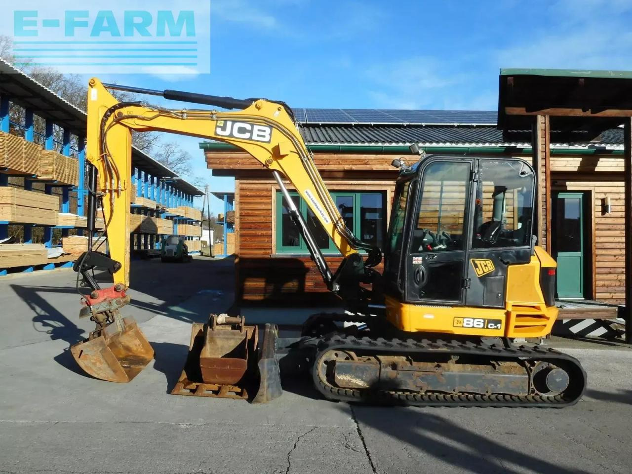 JCB 86 c-1 ( 8.775kg ) - Minikotró: 1 kép. JCB 86 c-1 ( 8.775kg ) - Minikotró: 1 kép.