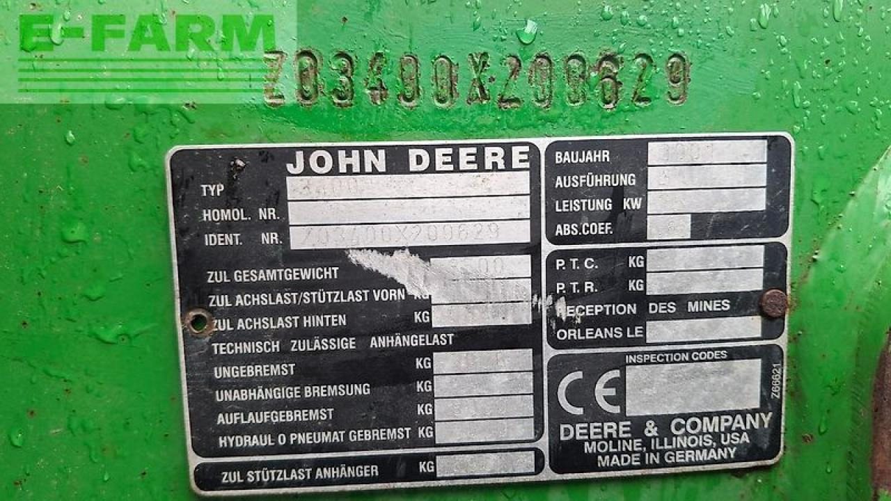 John Deere 3400 - Teleszkópos rakodó: 5 kép. John Deere 3400 - Teleszkópos rakodó: 5 kép.
