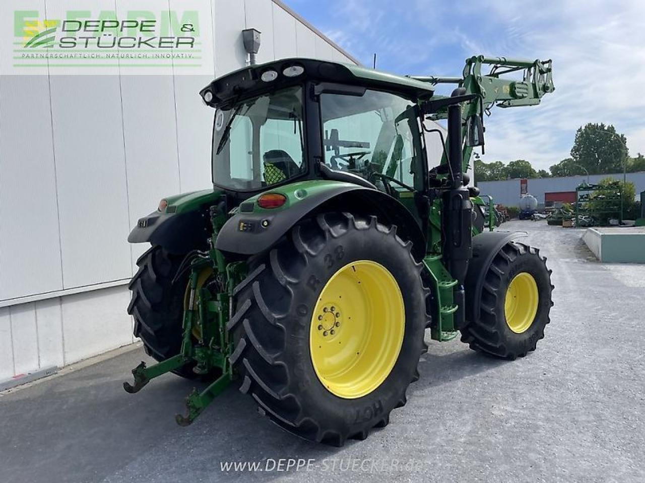 John Deere 6110r - Traktor: 4 kép. John Deere 6110r - Traktor: 4 kép.