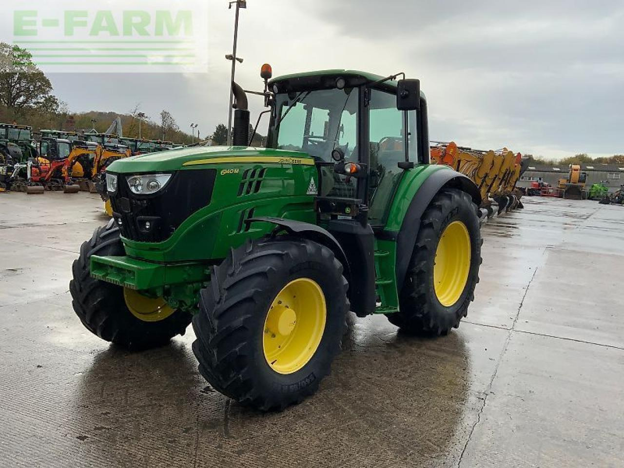 John Deere 6140m tractor (st24770) - Traktor: 5 kép. John Deere 6140m tractor (st24770) - Traktor: 5 kép.