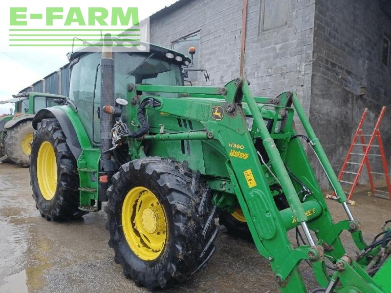 John Deere 6140r - Traktor: 2 kép. John Deere 6140r - Traktor: 2 kép.