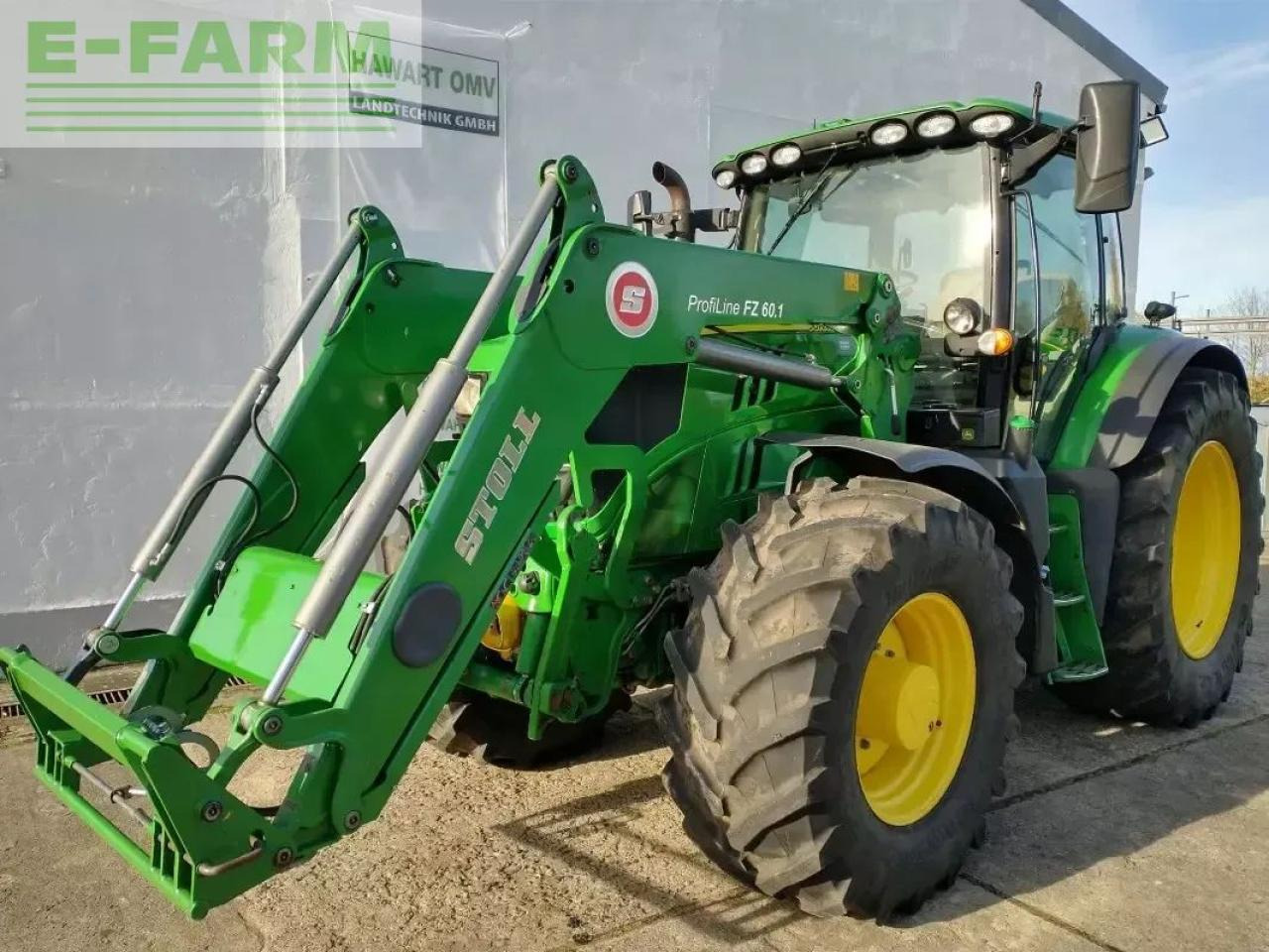 John Deere 6145r - Traktor: 1 kép. John Deere 6145r - Traktor: 1 kép.
