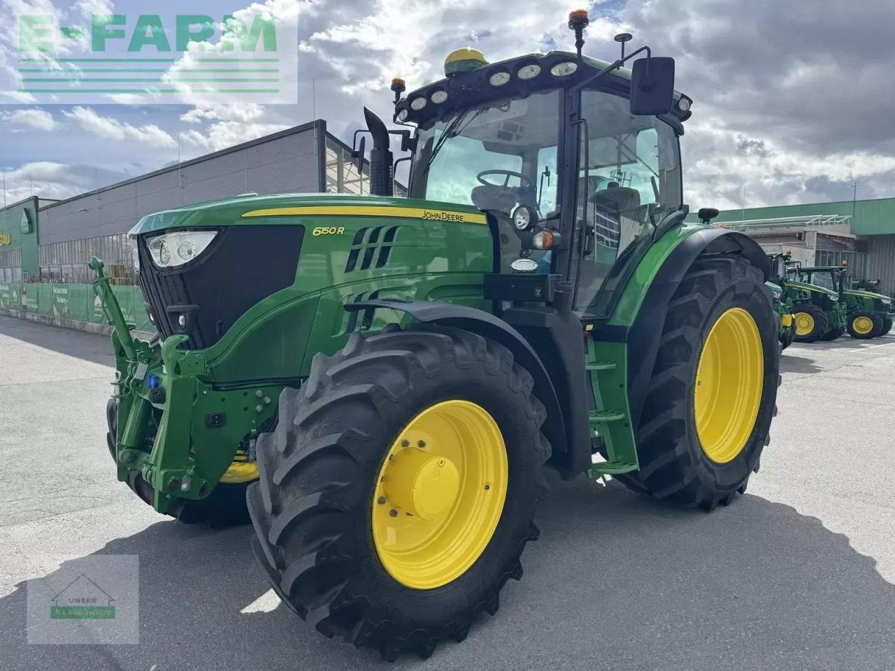 John Deere 6150r - Traktor: 1 kép. John Deere 6150r - Traktor: 1 kép.