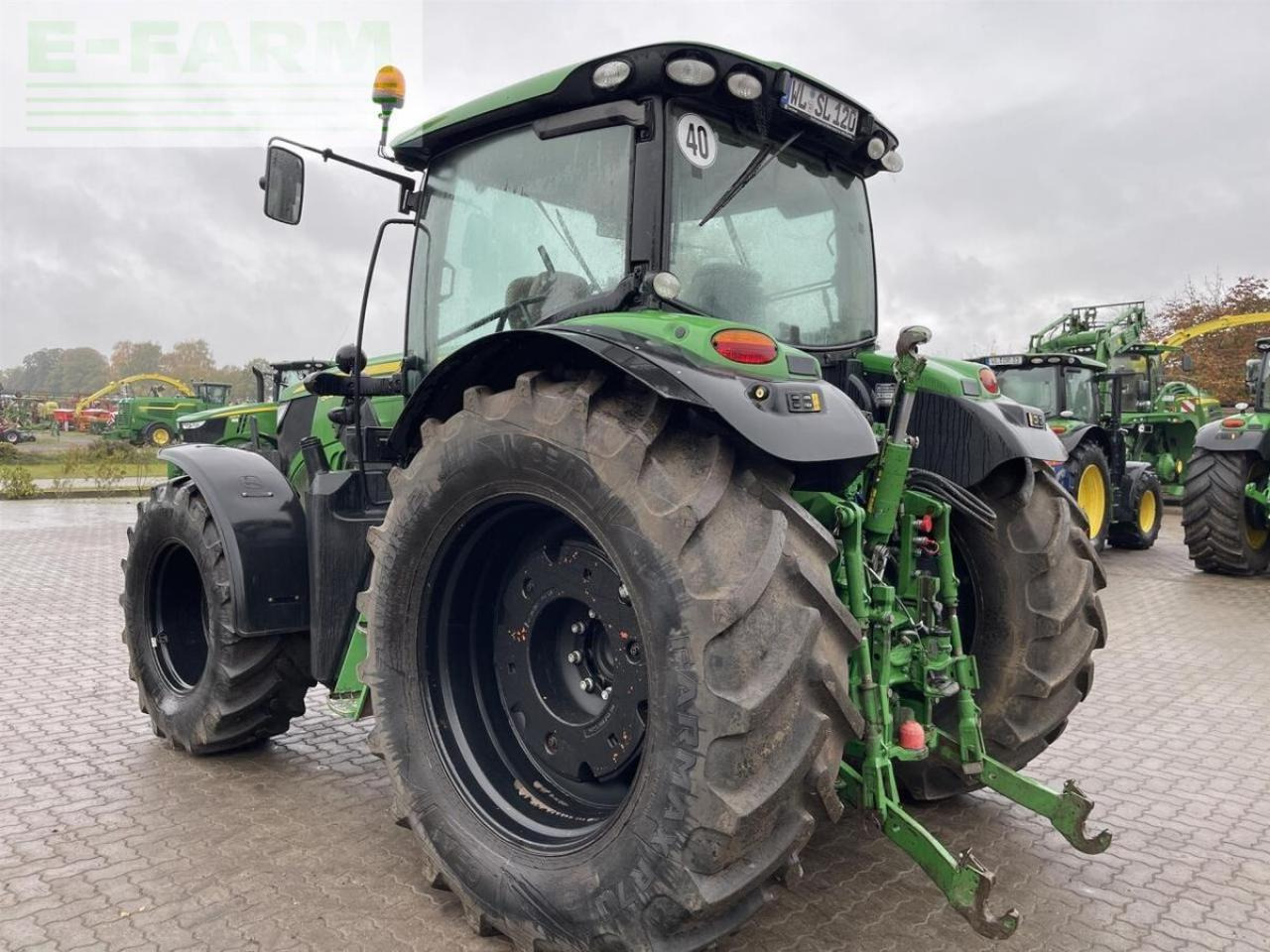 John Deere 6150r - Traktor: 5 kép. John Deere 6150r - Traktor: 5 kép.