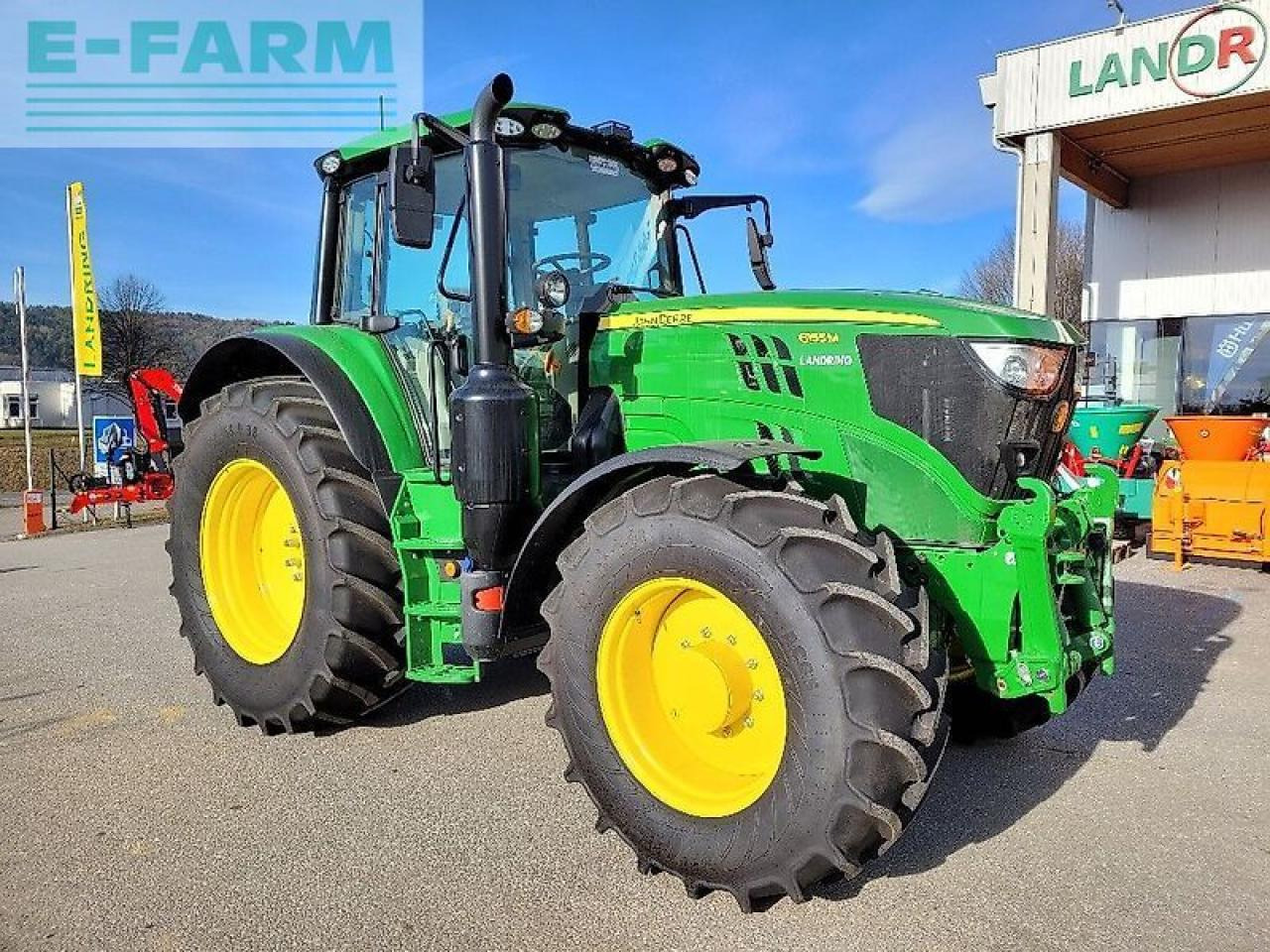 John Deere 6155 m - Traktor: 1 kép. John Deere 6155 m - Traktor: 1 kép.