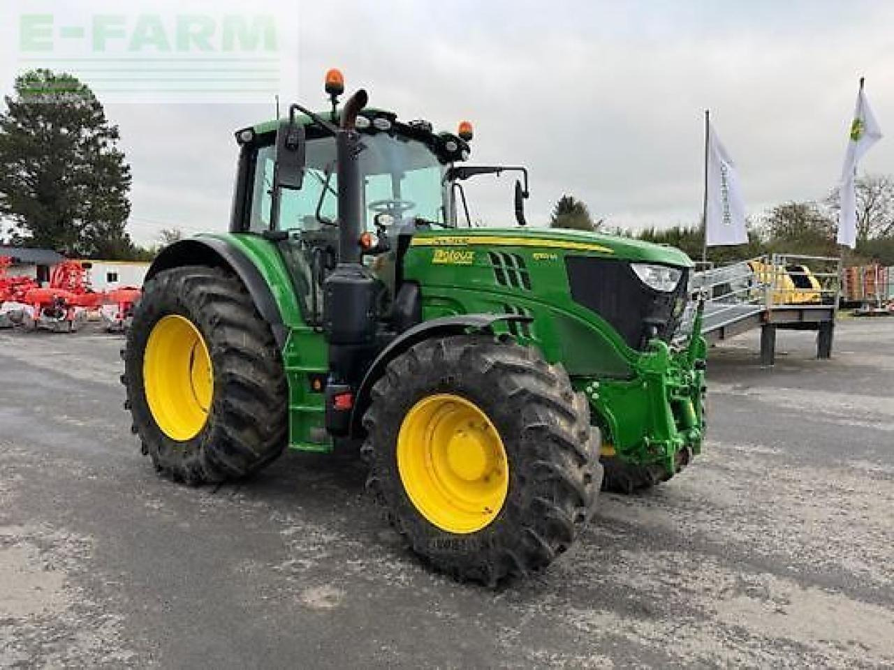 John Deere 6155m - Traktor: 3 kép. John Deere 6155m - Traktor: 3 kép.