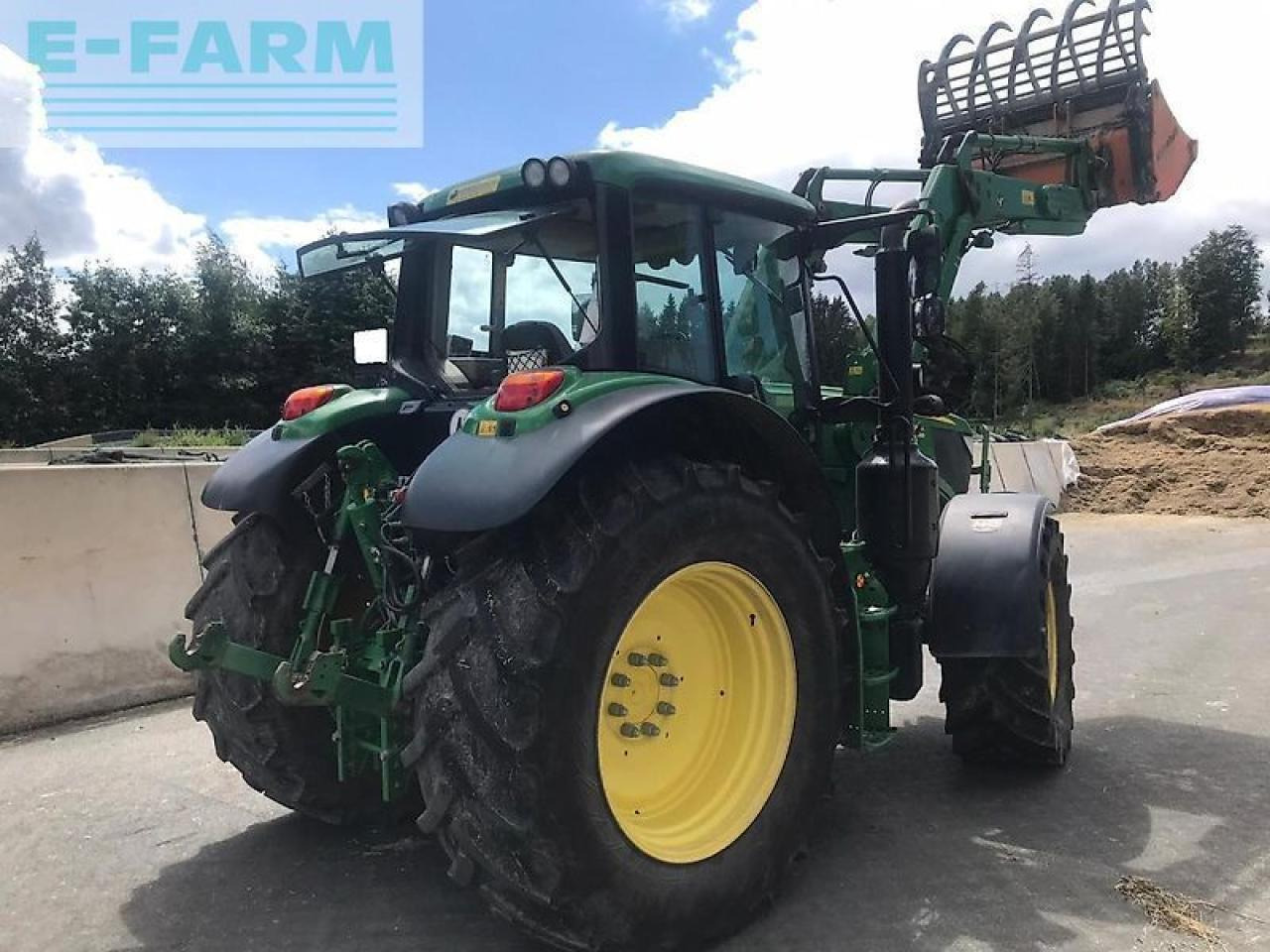 John Deere 6155m - Traktor: 4 kép. John Deere 6155m - Traktor: 4 kép.