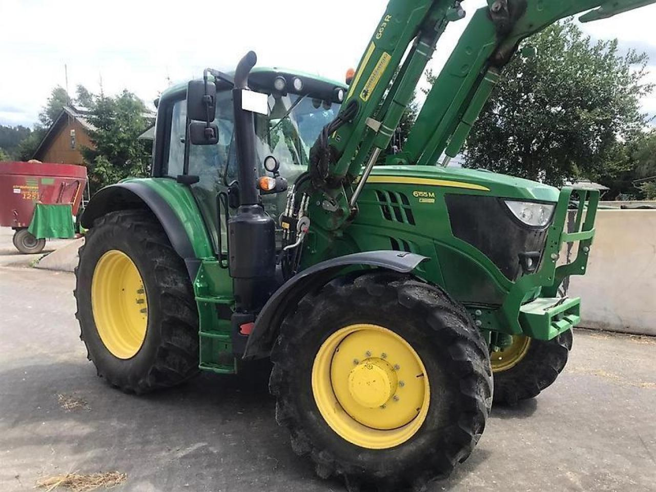 John Deere 6155m - Traktor: 5 kép. John Deere 6155m - Traktor: 5 kép.