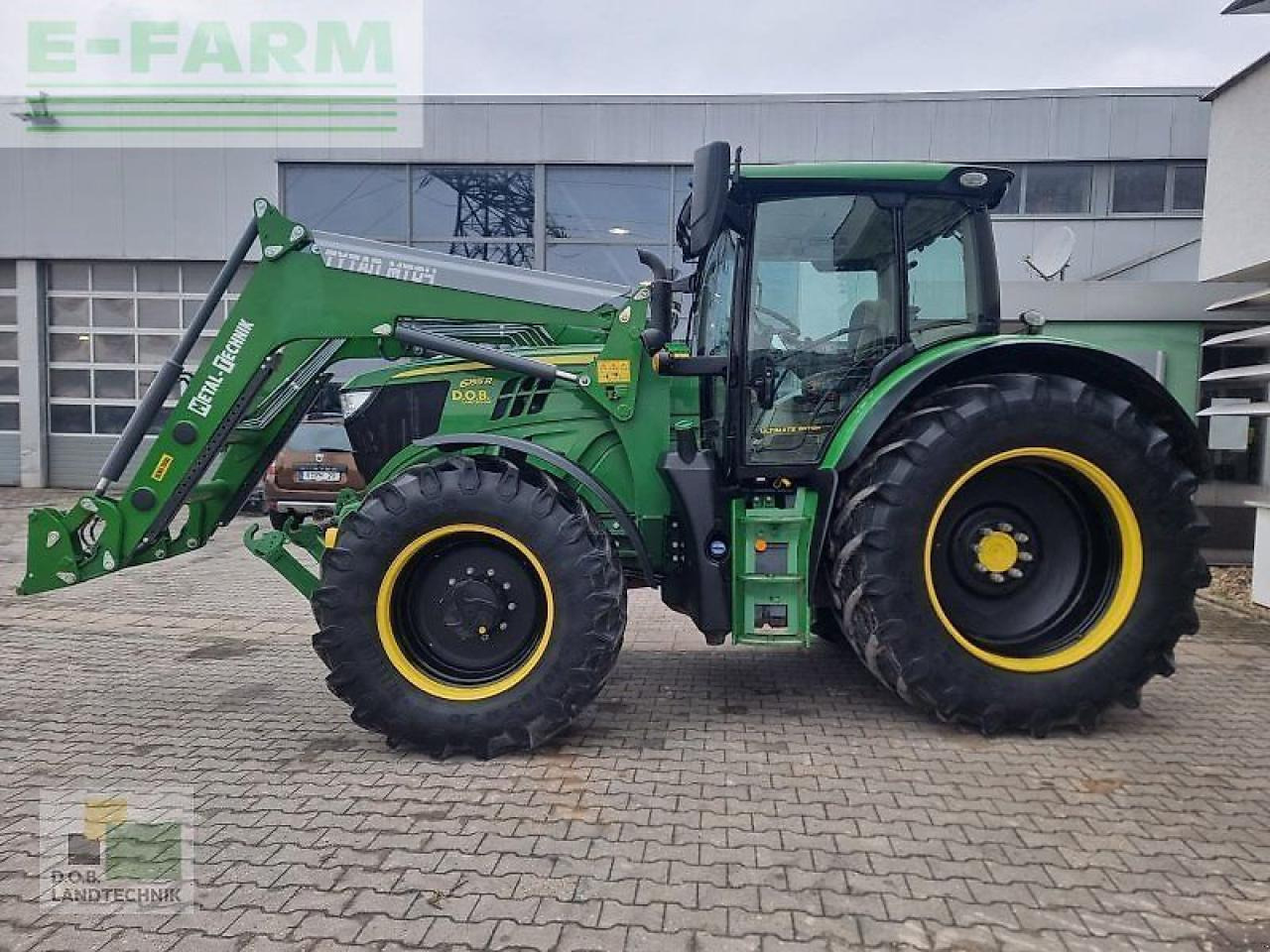 John Deere 6155r - Traktor: 3 kép. John Deere 6155r - Traktor: 3 kép.