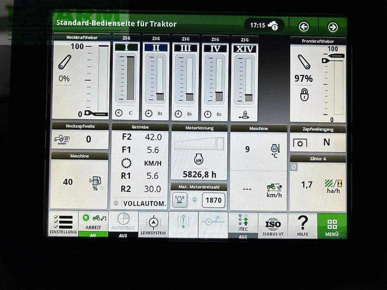 John Deere 6155r ap40 - Traktor: 5 kép. John Deere 6155r ap40 - Traktor: 5 kép.
