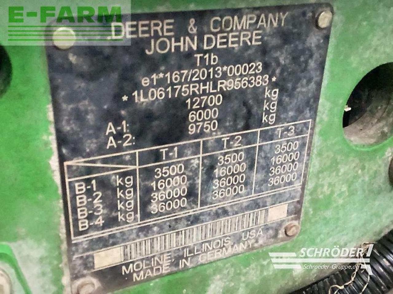 John Deere 6175 r - Traktor: 5 kép. John Deere 6175 r - Traktor: 5 kép.