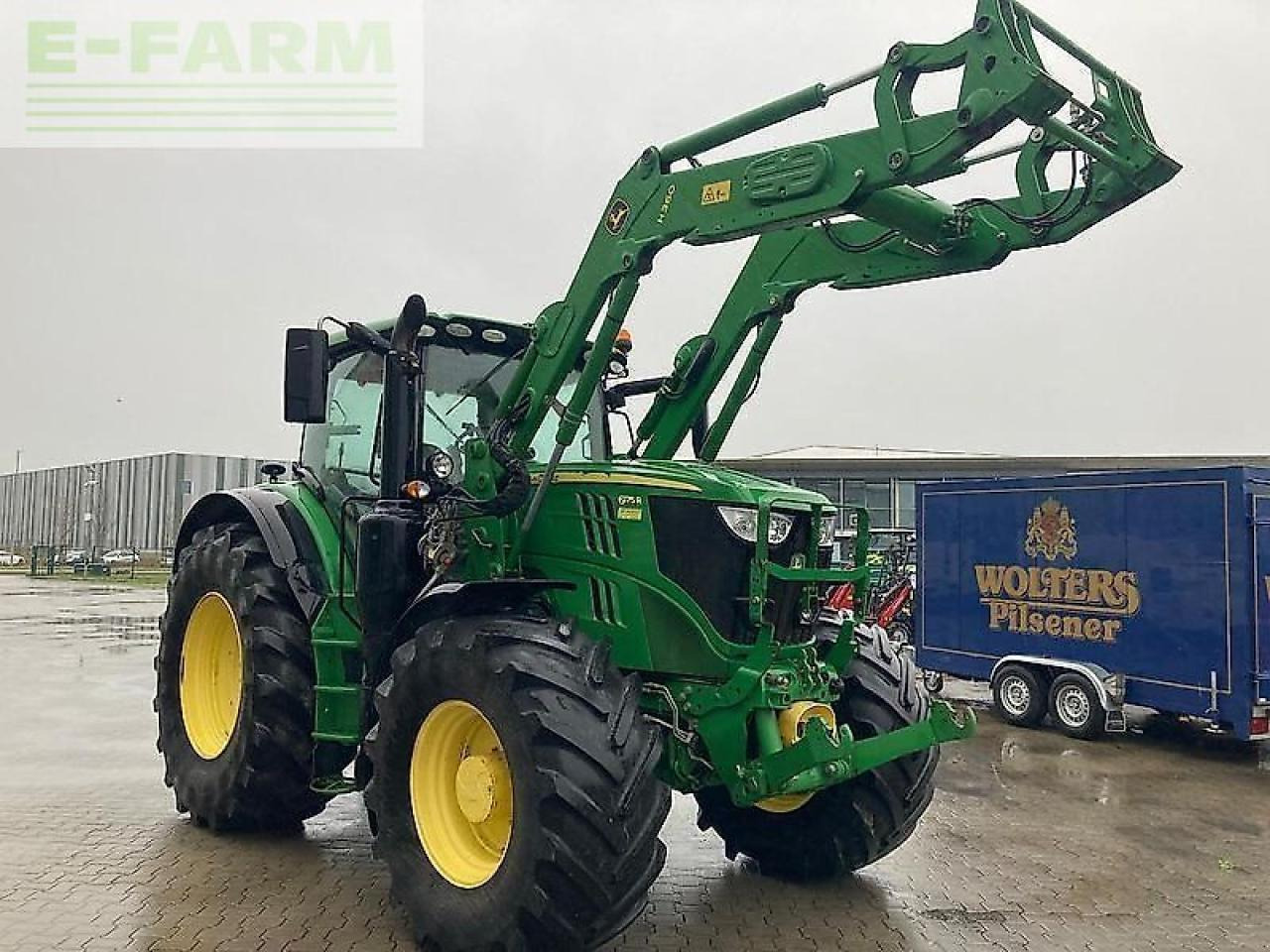 John Deere 6175 r - Traktor: 3 kép. John Deere 6175 r - Traktor: 3 kép.