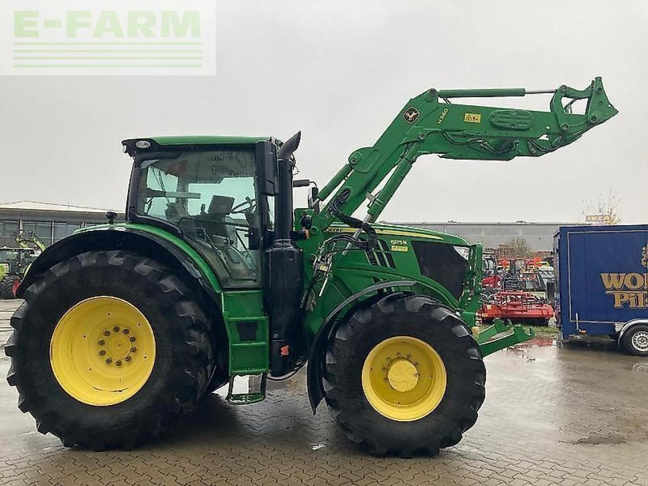 John Deere 6175 r - Traktor: 4 kép. John Deere 6175 r - Traktor: 4 kép.