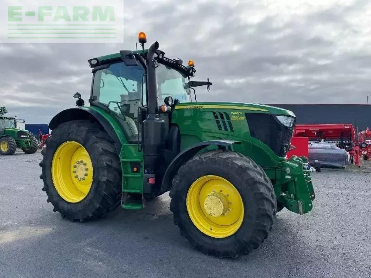 John Deere 6195r - Traktor: 4 kép. John Deere 6195r - Traktor: 4 kép.