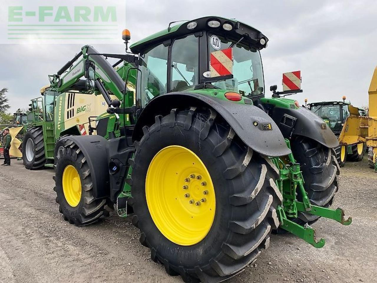John Deere 6195r - Traktor: 4 kép. John Deere 6195r - Traktor: 4 kép.