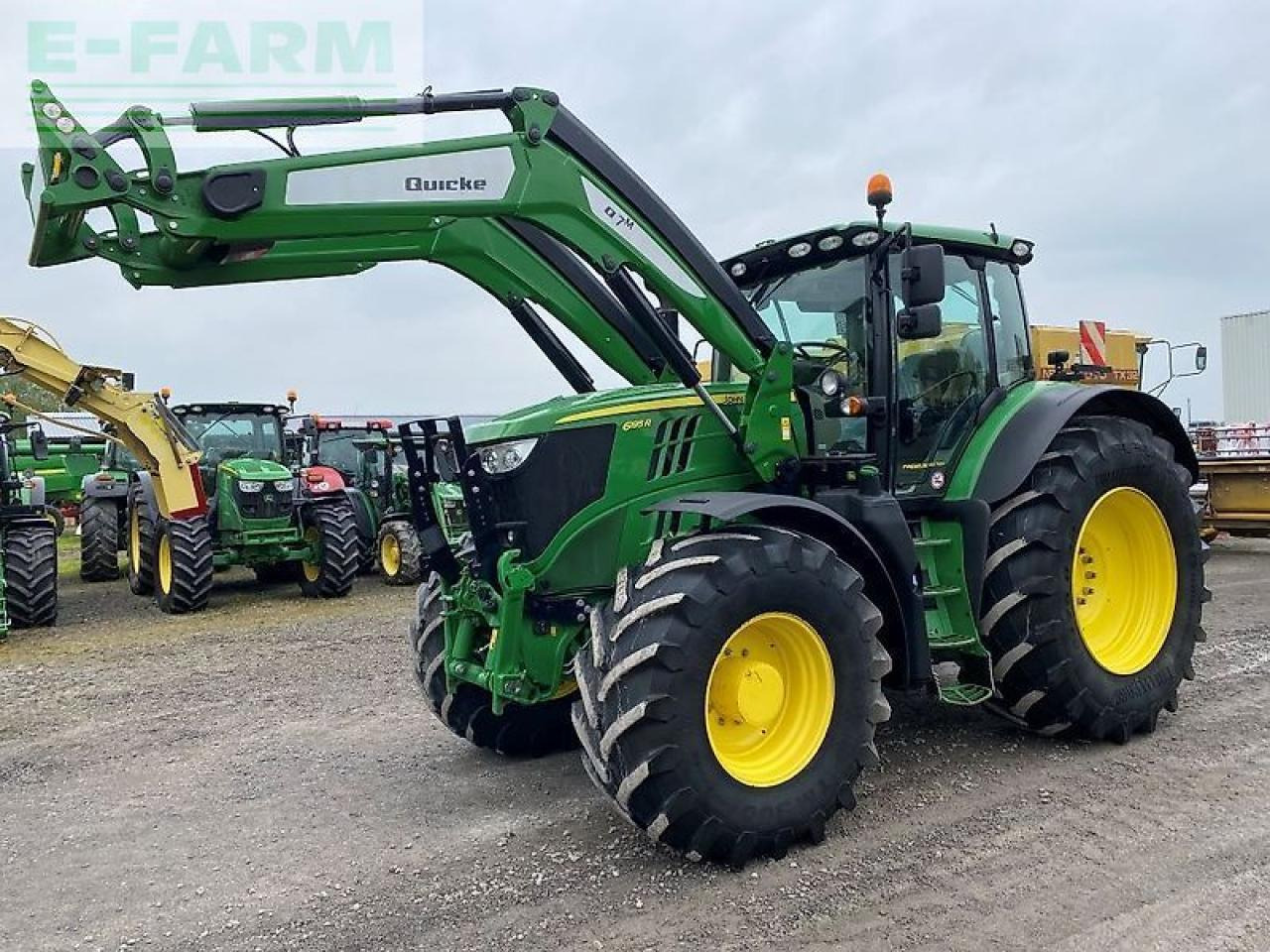 John Deere 6195r - Traktor: 1 kép. John Deere 6195r - Traktor: 1 kép.