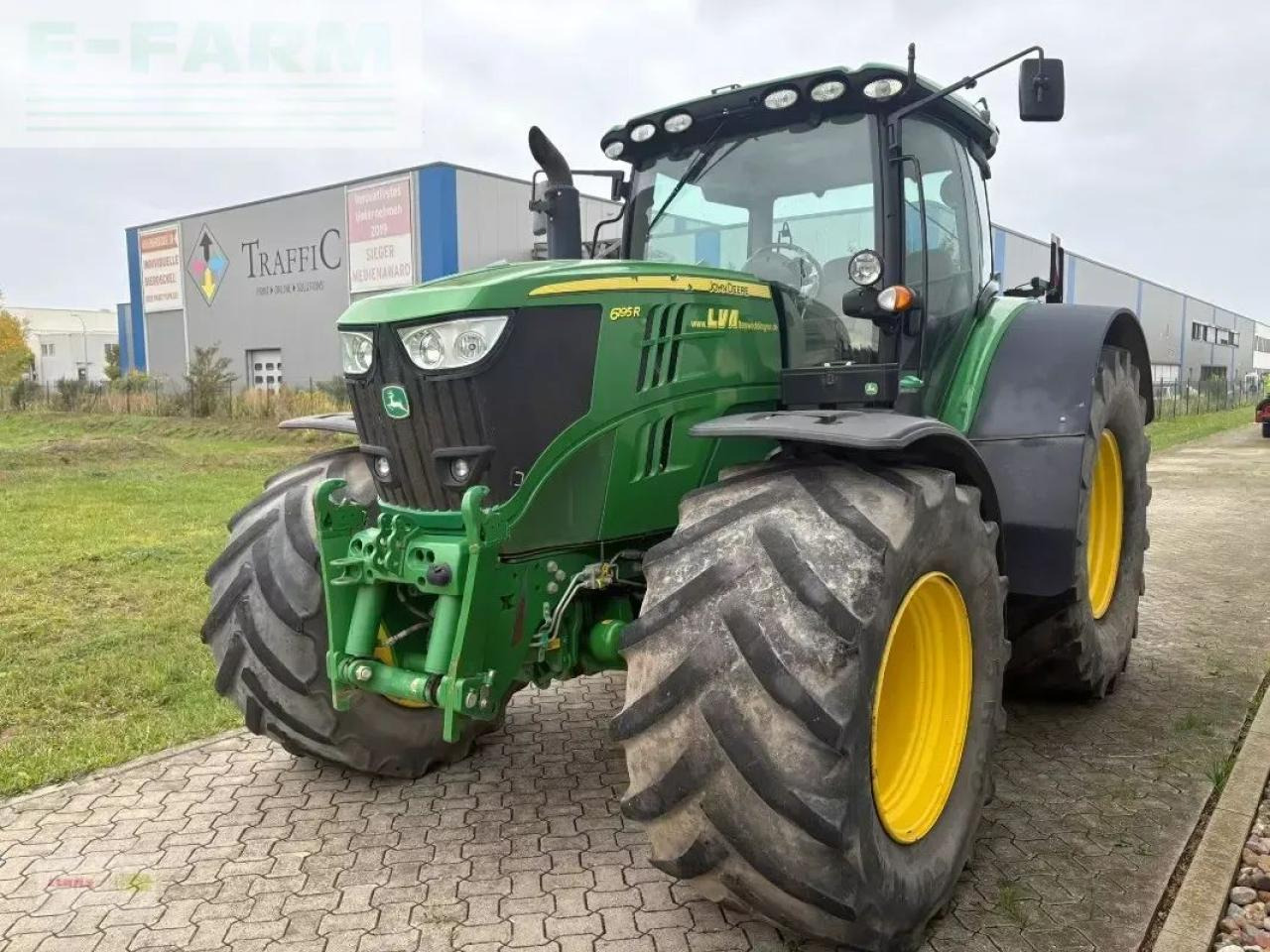 John Deere 6195r - Traktor: 4 kép. John Deere 6195r - Traktor: 4 kép.