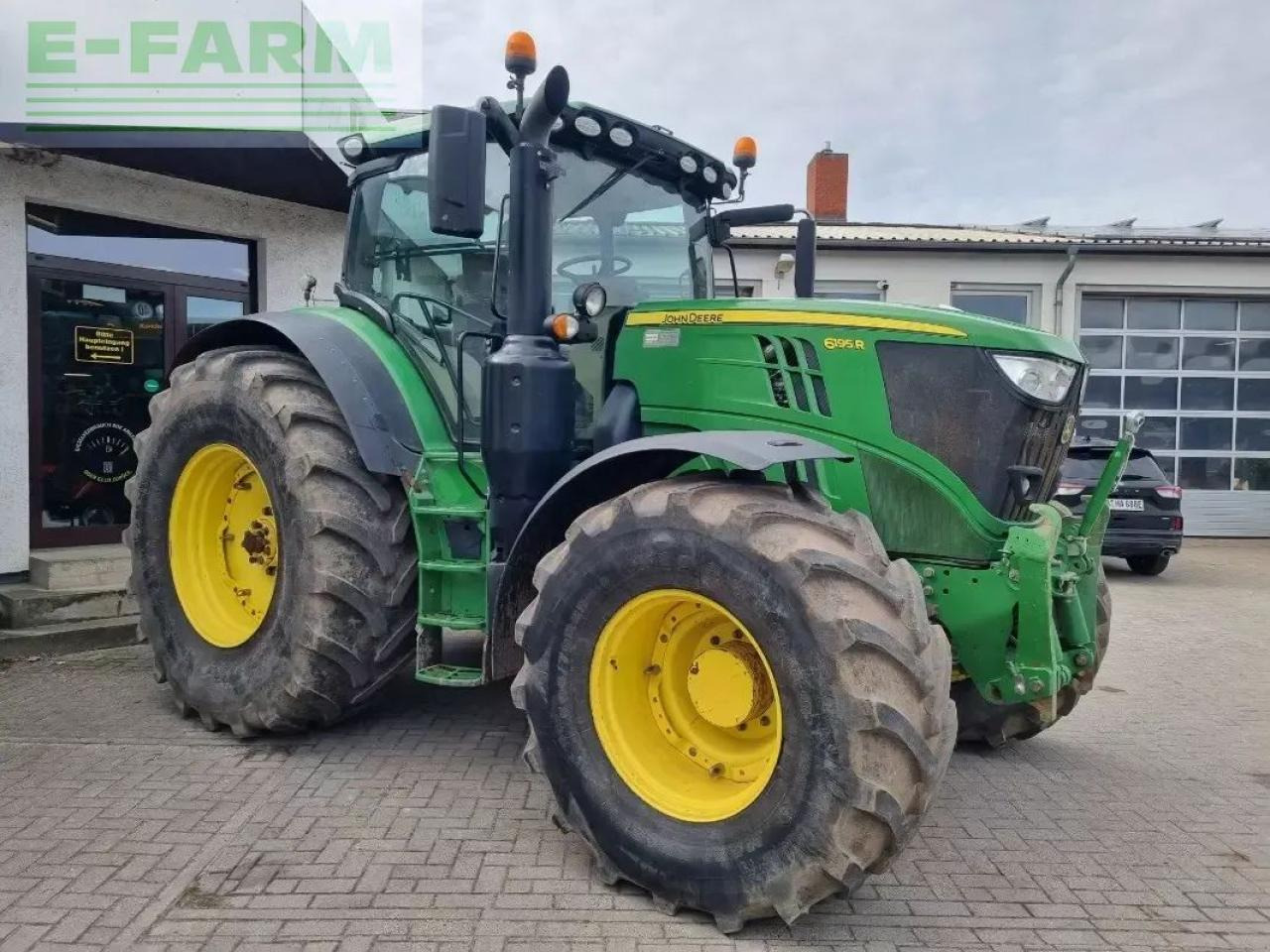 Traktor John Deere 6195r my17 ap 40: 7 kép.
